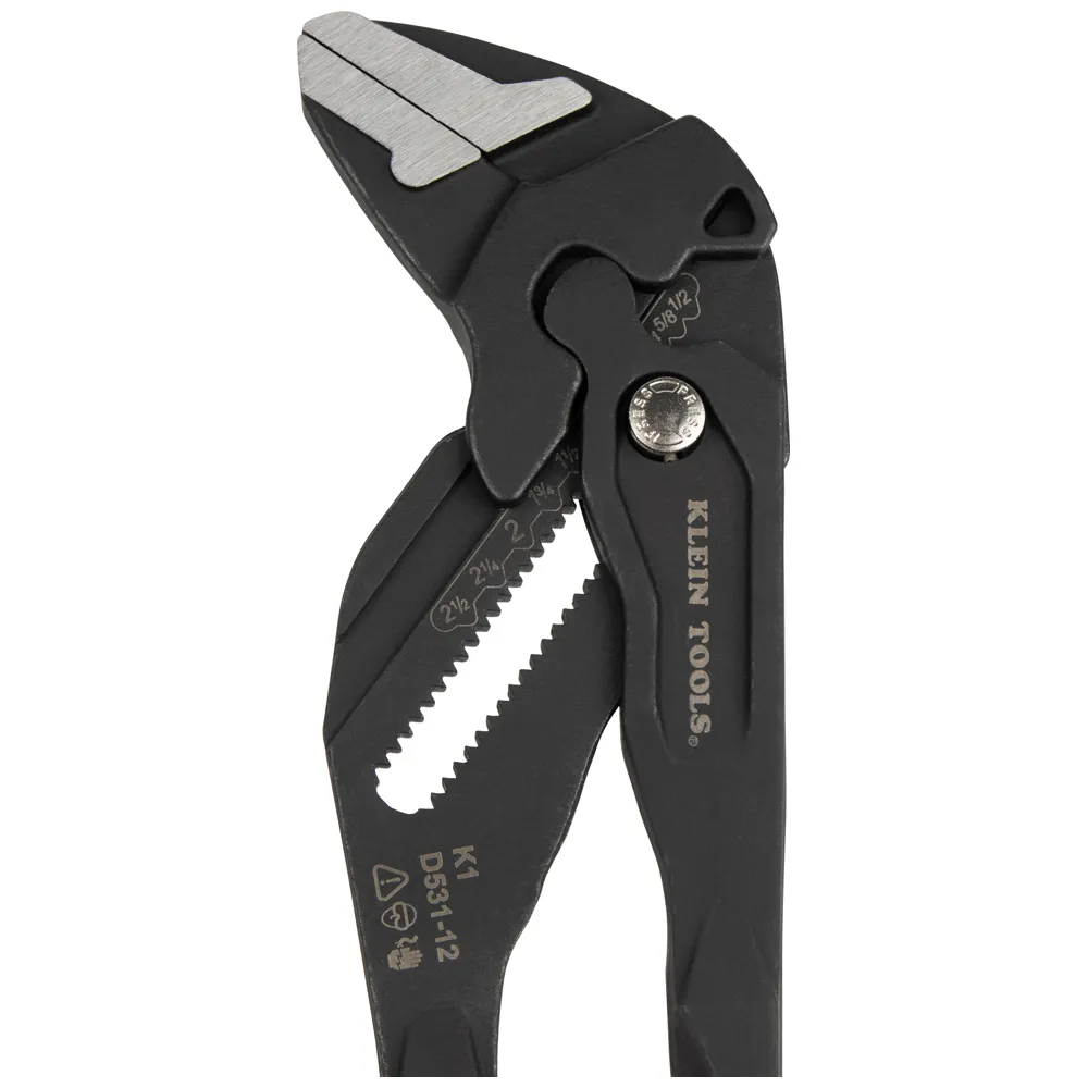 Llave de pinzas compacta, 30,5 cm